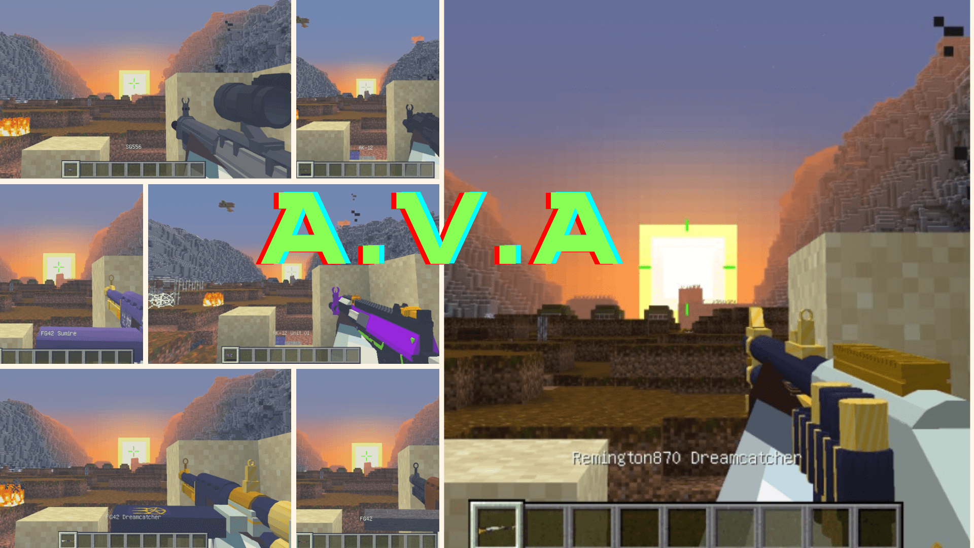 A.V.A. – Alliance of Valiant Arms Guns Mod