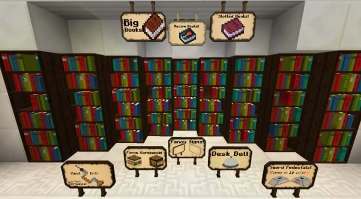 BiblioCraft Mod
