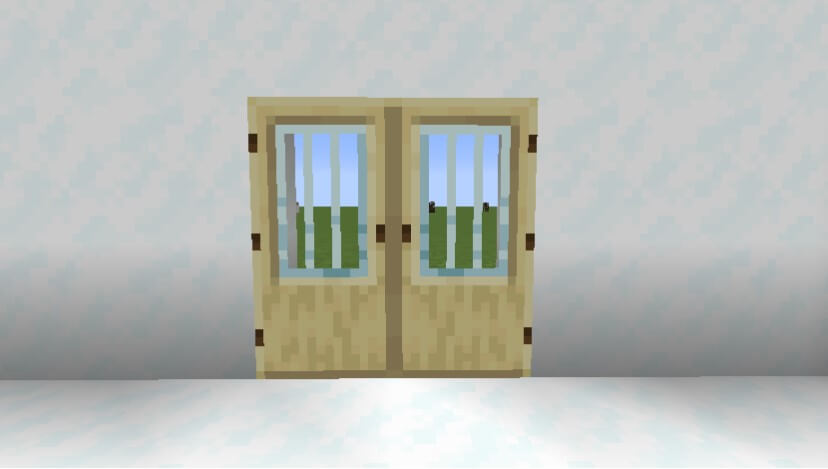 Modern Glass Doors Mod